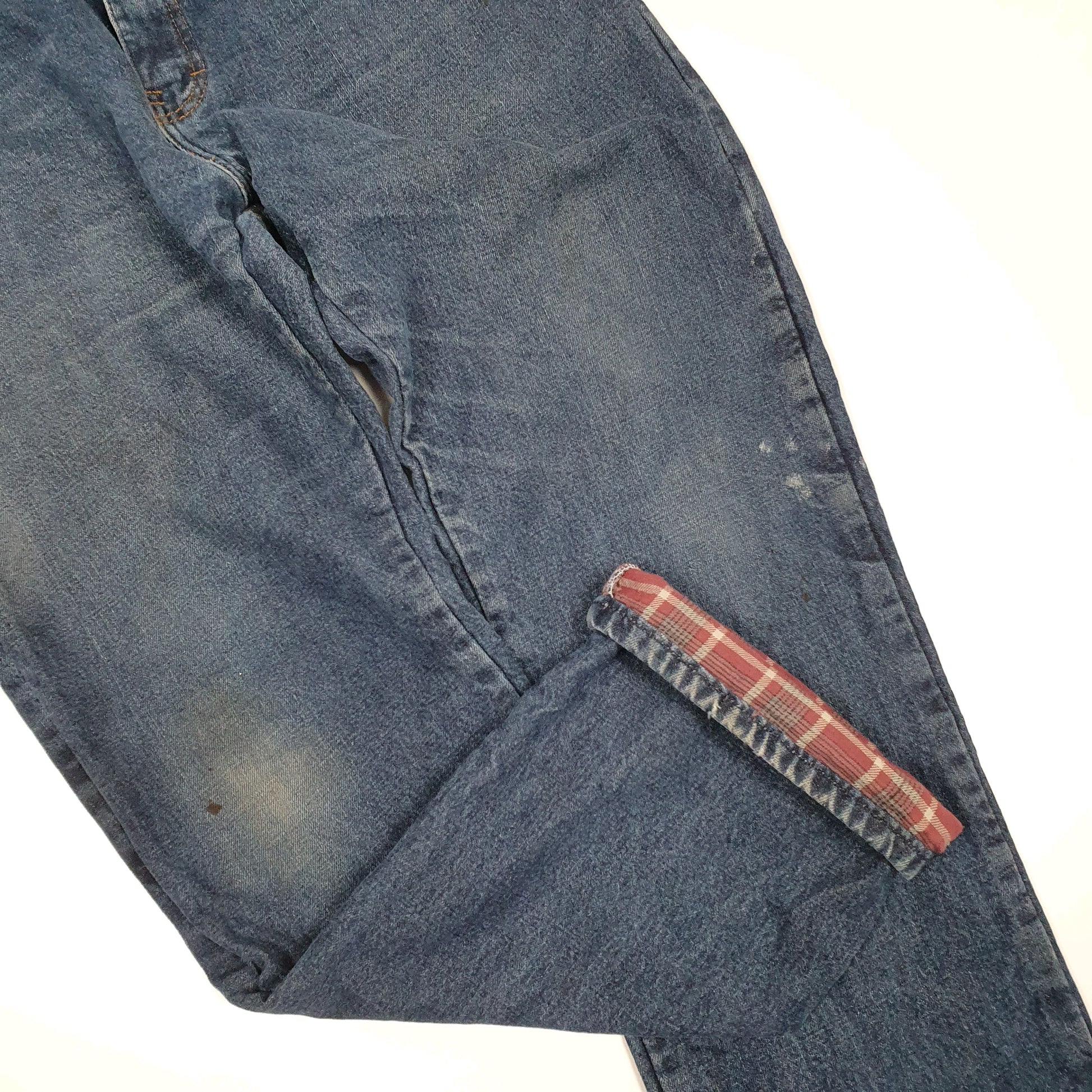 Dickies Casual Loose Fit Cotton lined Jeans W36 L31 Blue