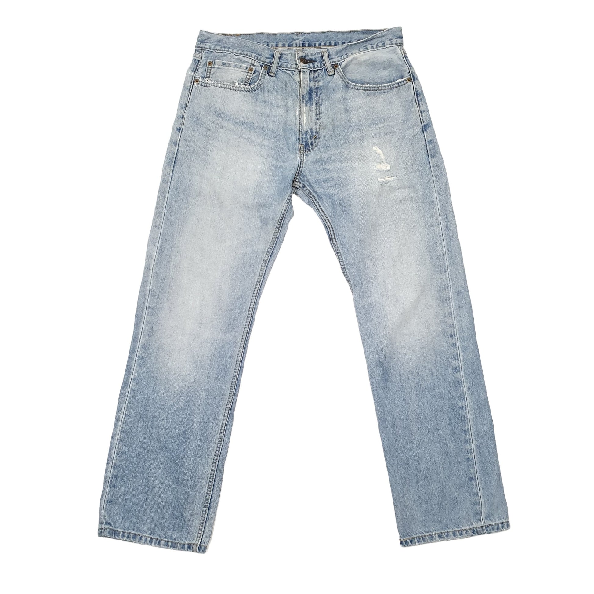 Levis 505 Regular Fit Jeans W34 L30 Blue