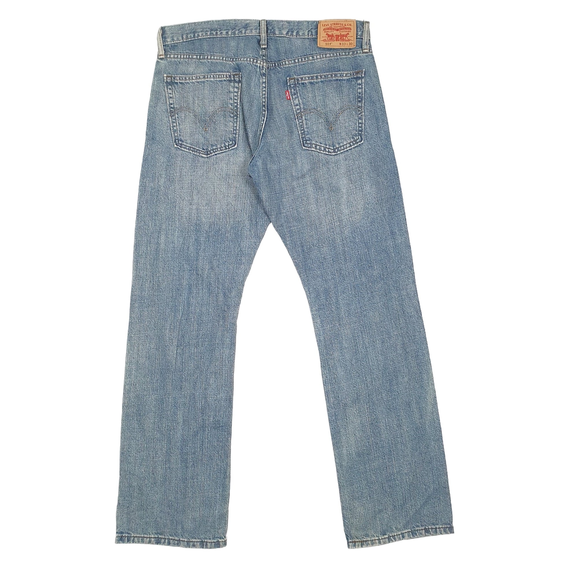 Mens Blue Levis  514 JeansW33 L30