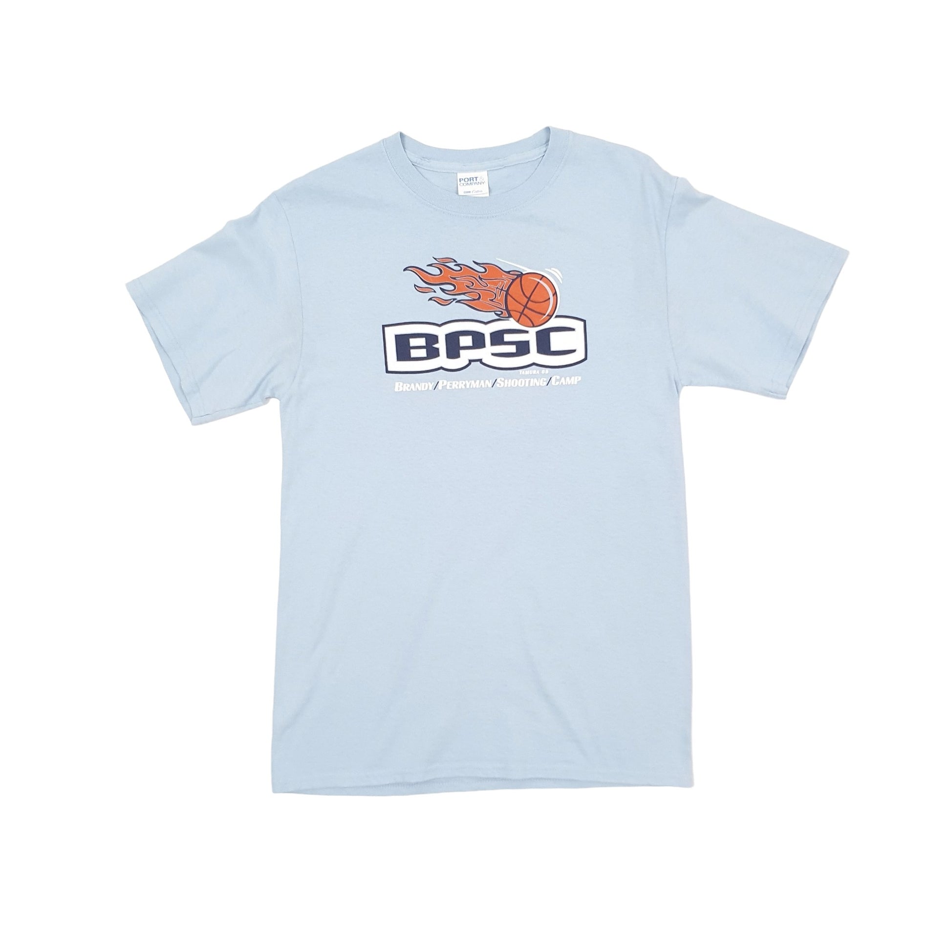 Port & Company USA Shooting Camp Short Sleeve T Shirt Blue