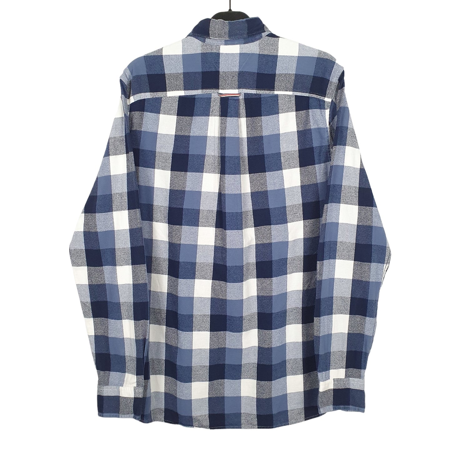 Tommy Hilfiger Long Sleeve Regular Fit Check Shirt Blue