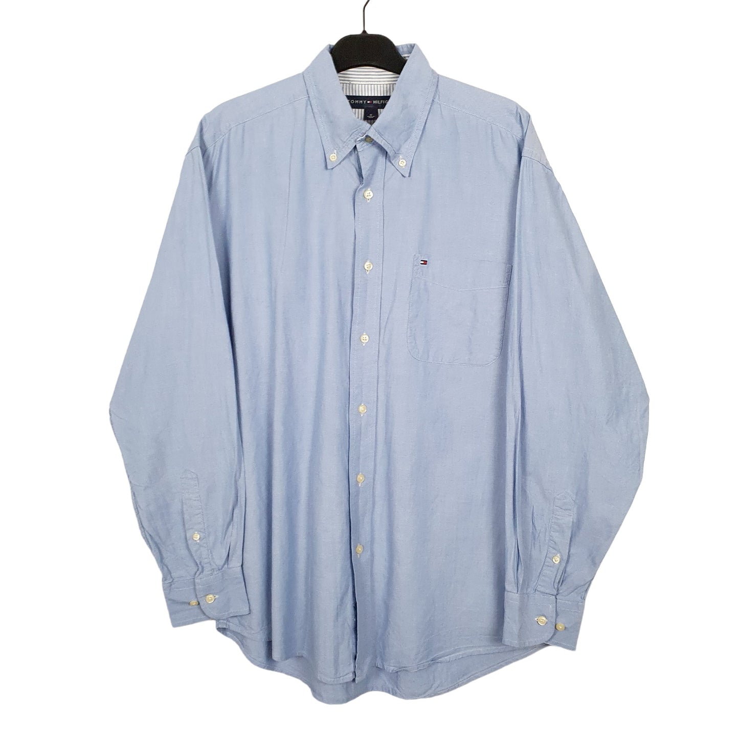 Tommy Hilfiger Long Sleeve Regular Fit Shirt Blue