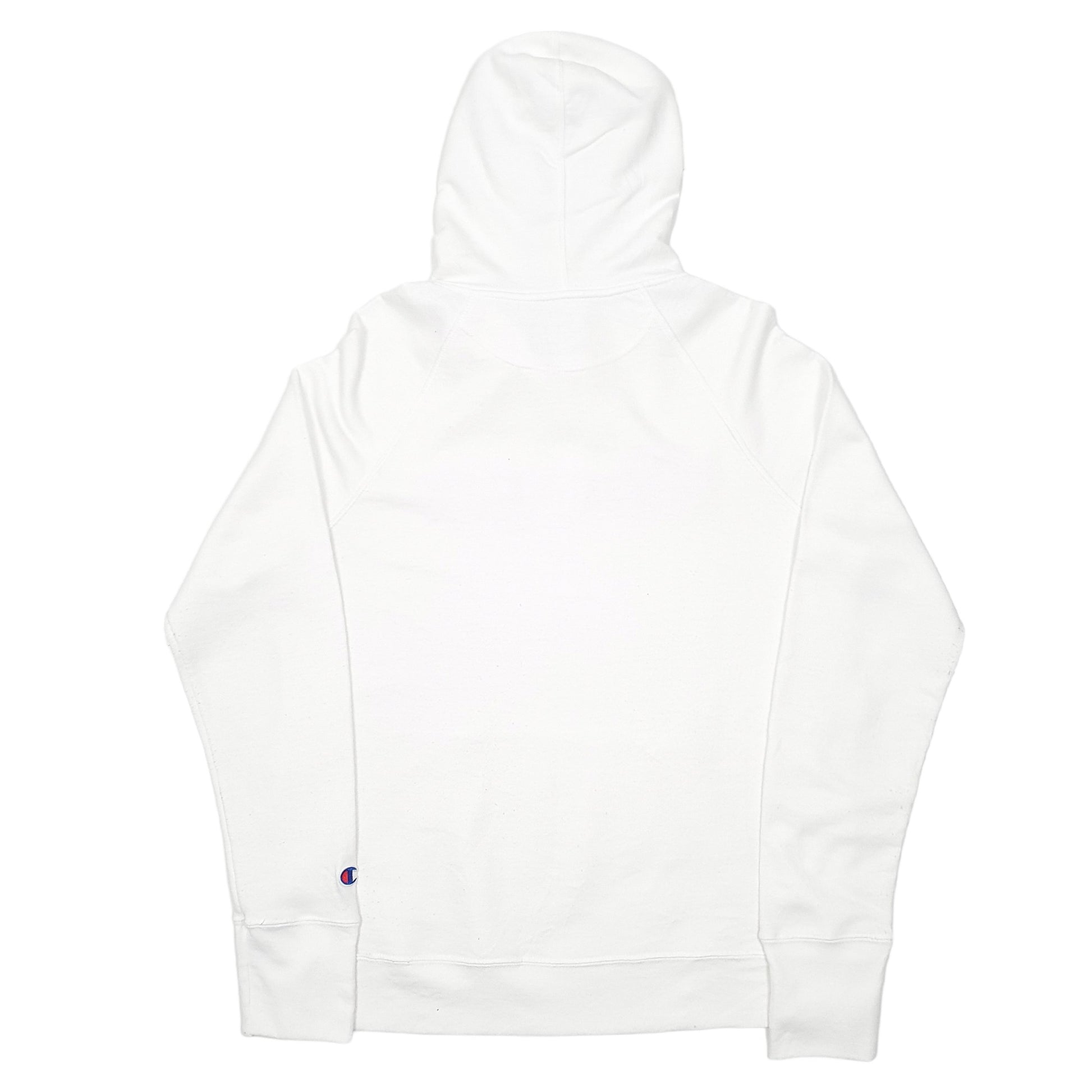 Mens White Champion  Hoodie Jumper