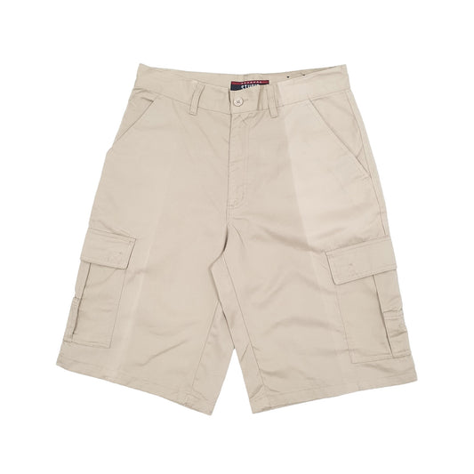 Mens Beige Nevada Combat Cargo Shorts
