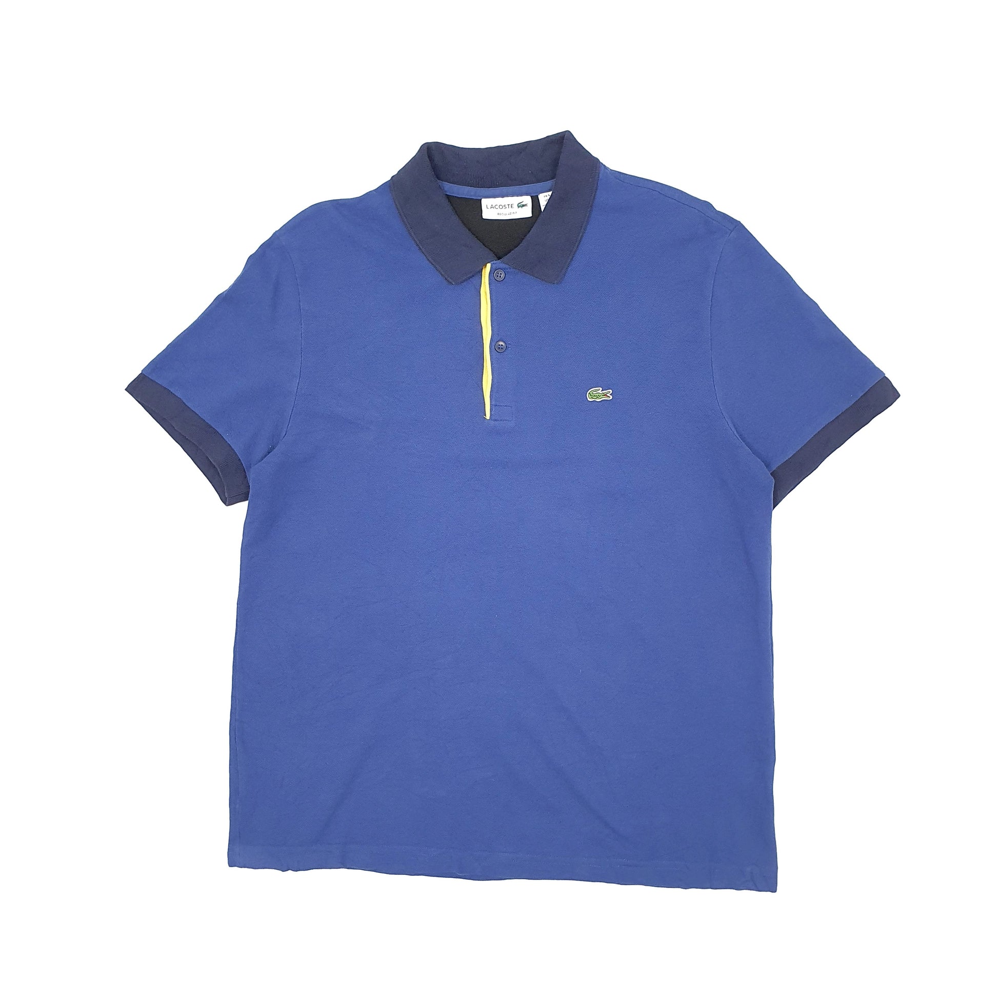 Lacoste Short Sleeve Polo Shirt Blue