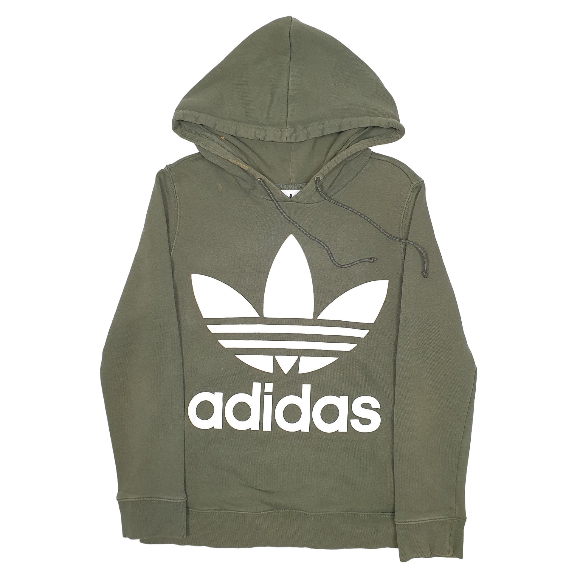 Womens Khaki Adidas  Hoodie Jumper