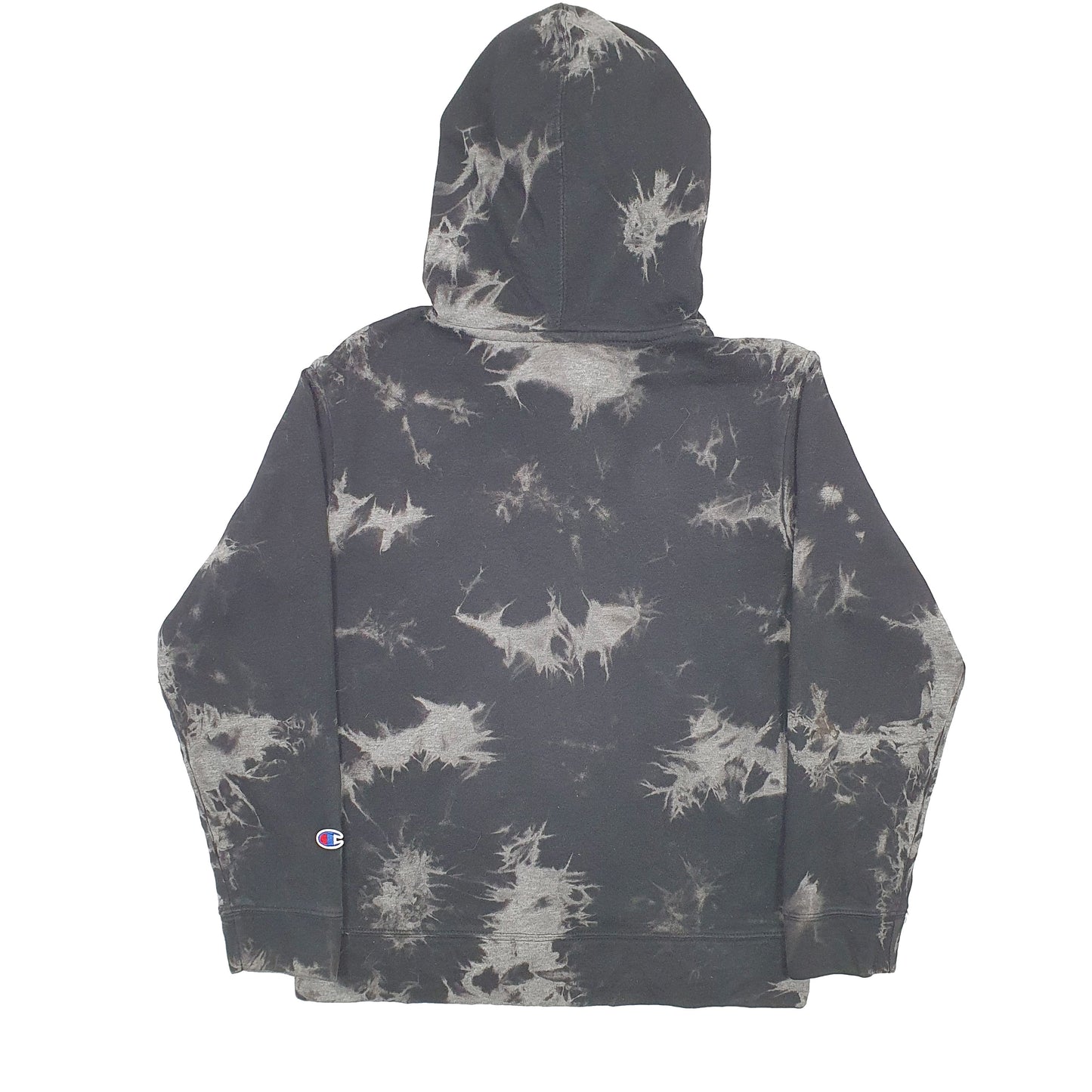 Champion Tie Dye Hoodie XS Black