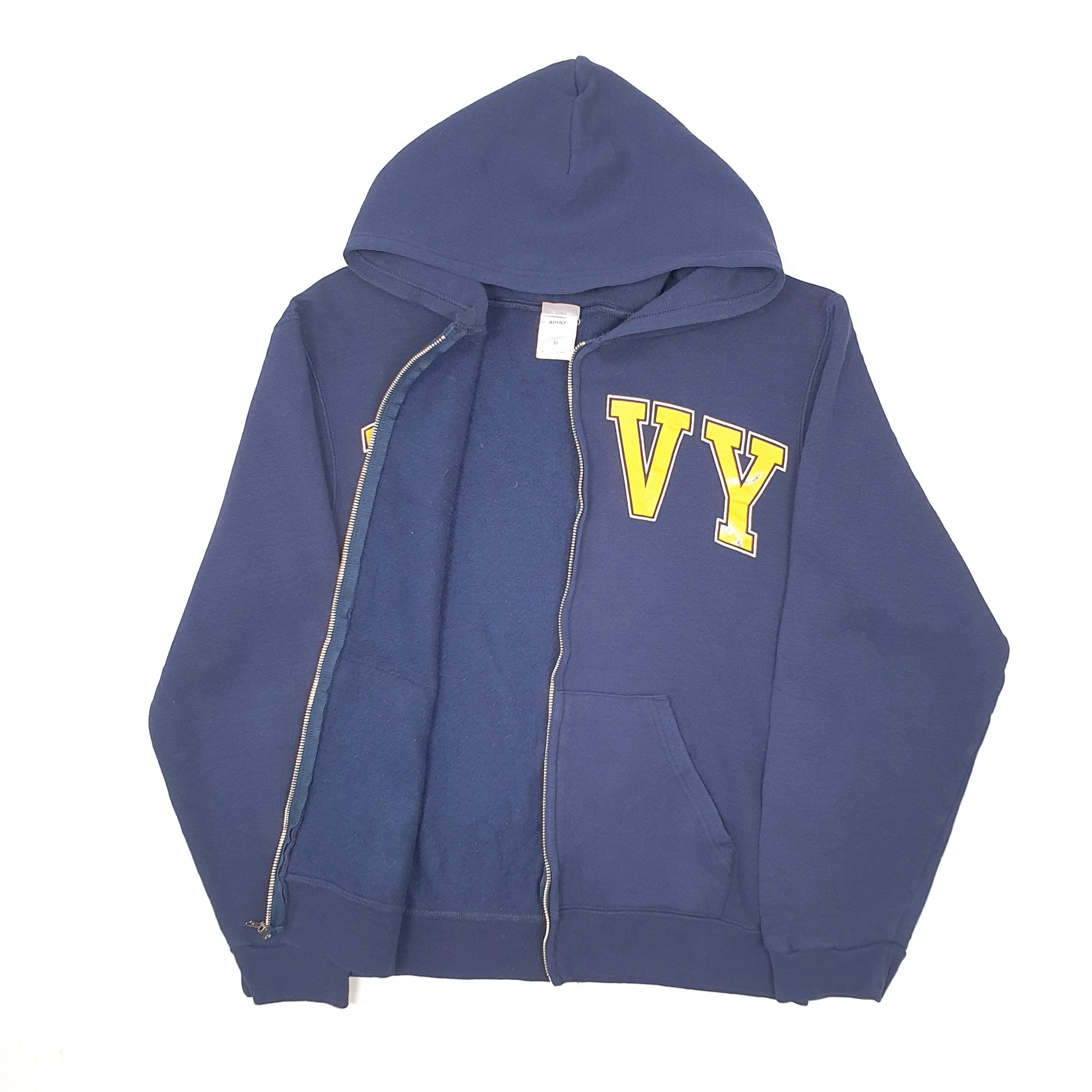 Mens Navy Soffe Navy Military Full Zip Jumper