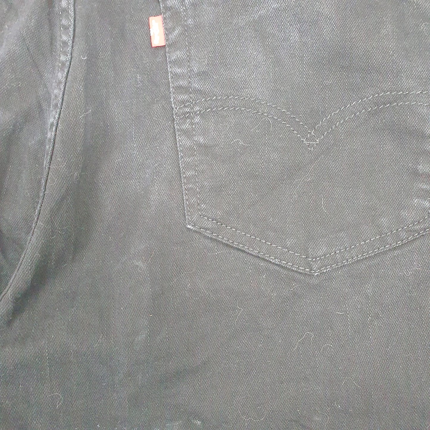 Levis 569 Loose Fit Jeans W38 L26 Black