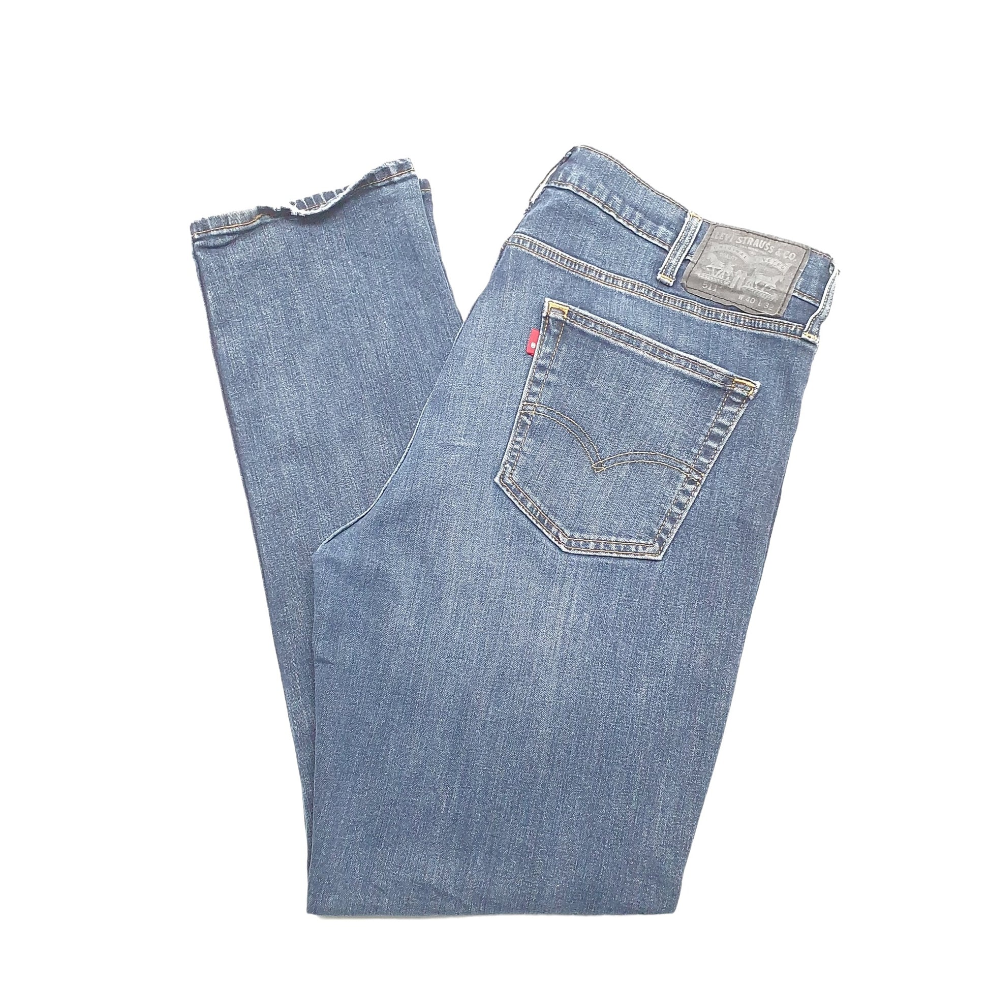 Levis 511 Slim Fit Jeans W40 L32 Blue