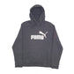 Puma Spellout Hoodie S Black