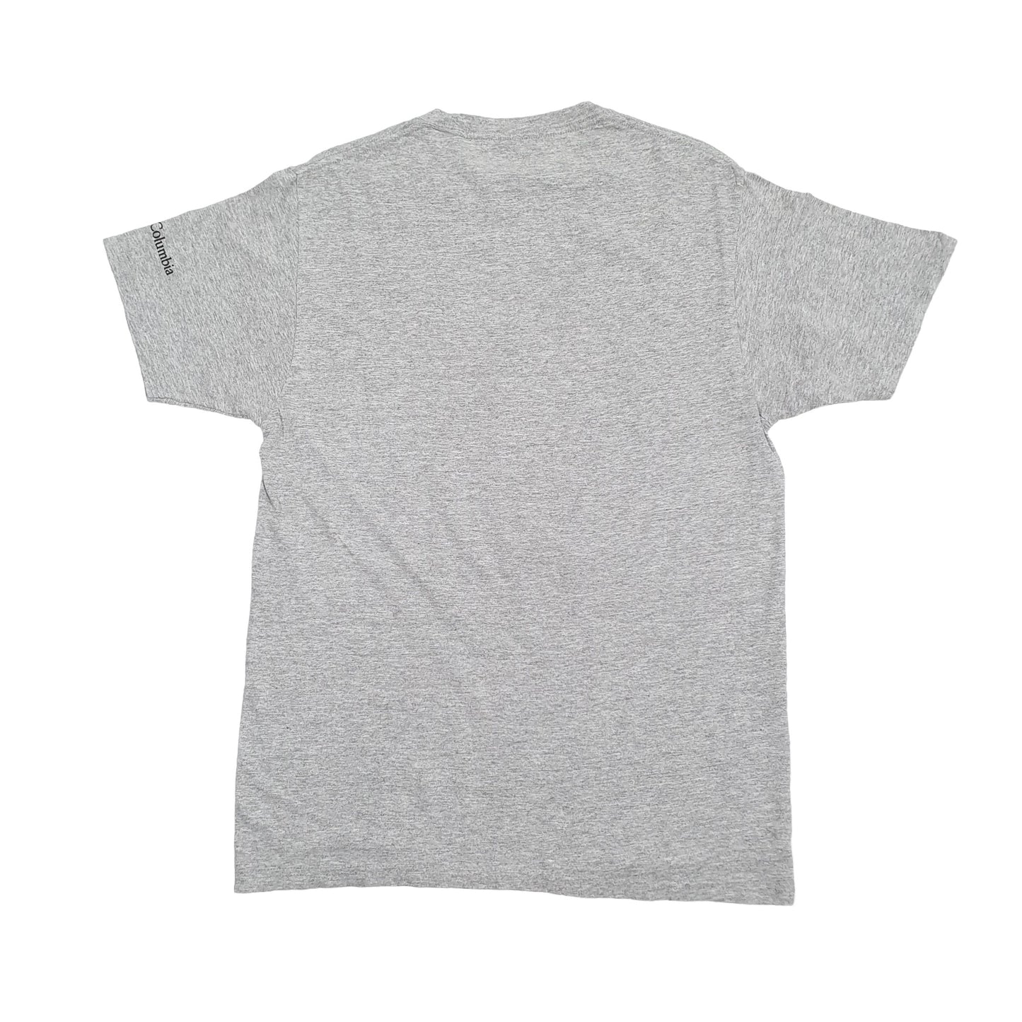 Mens Grey Columbia Sportswear  Short Sleeve T Shirt