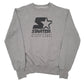 Mens Grey Starter Sweatshirt Crewneck Jumper