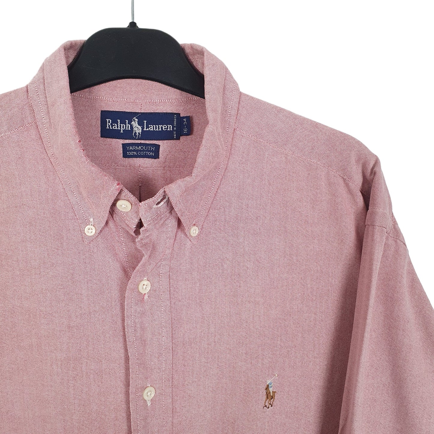 Ralph Lauren Long Sleeve Yarmouth Fit Shirt Pink