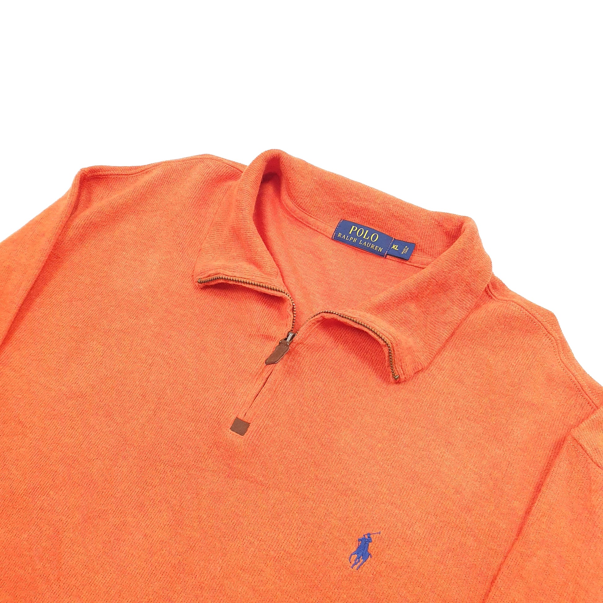 Polo Ralph Lauren Quarter Zip XL Orange