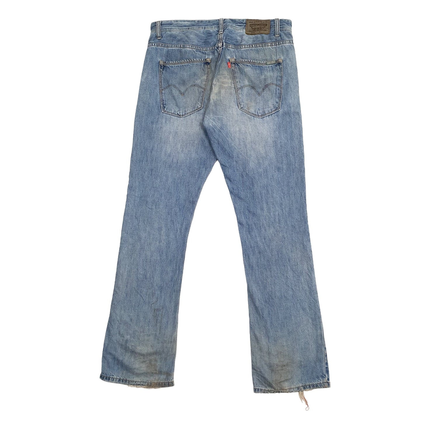 Mens Blue Levis  504 JeansW34 L32