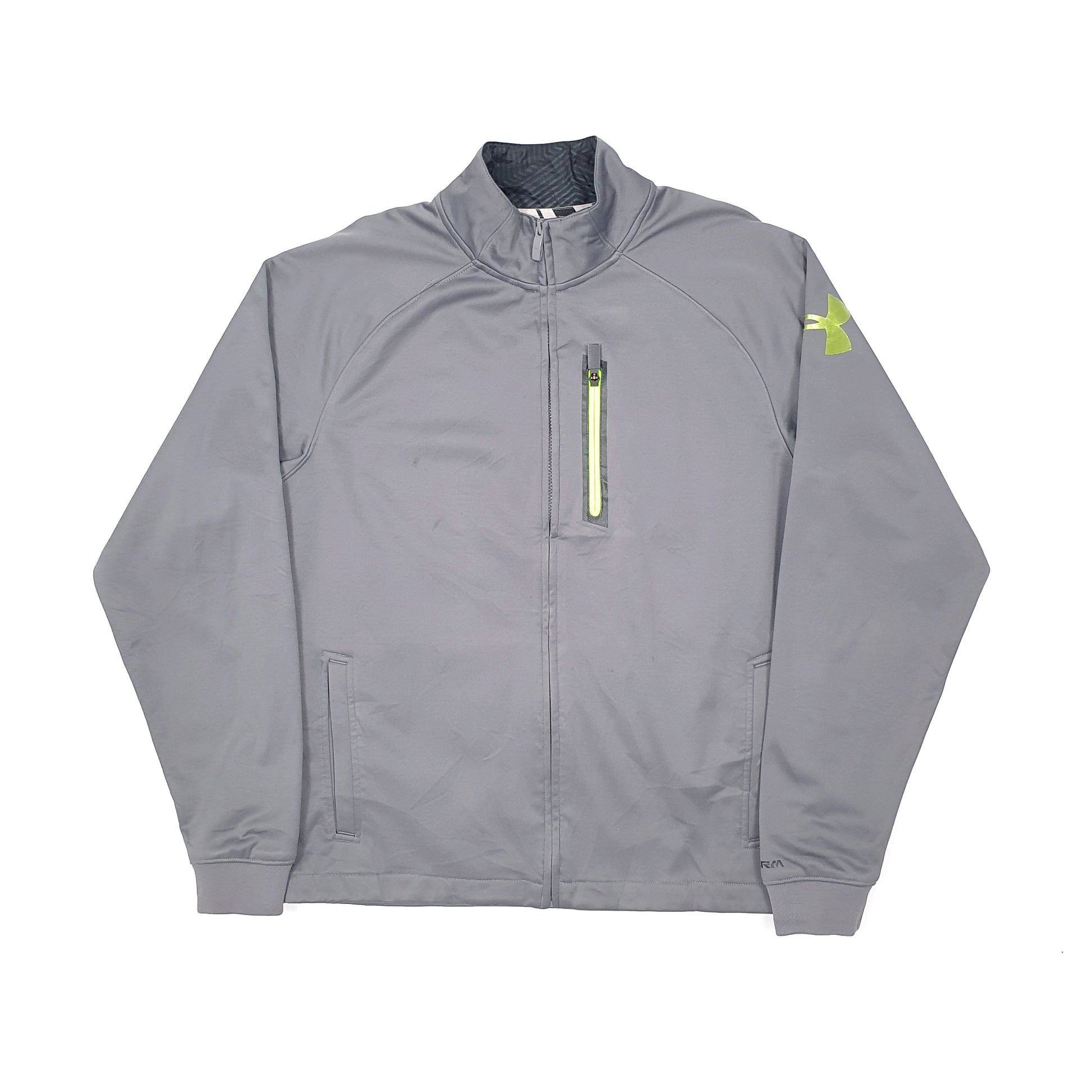 Under Armour Coldgear Infrared Full Zip Fleece L Grey