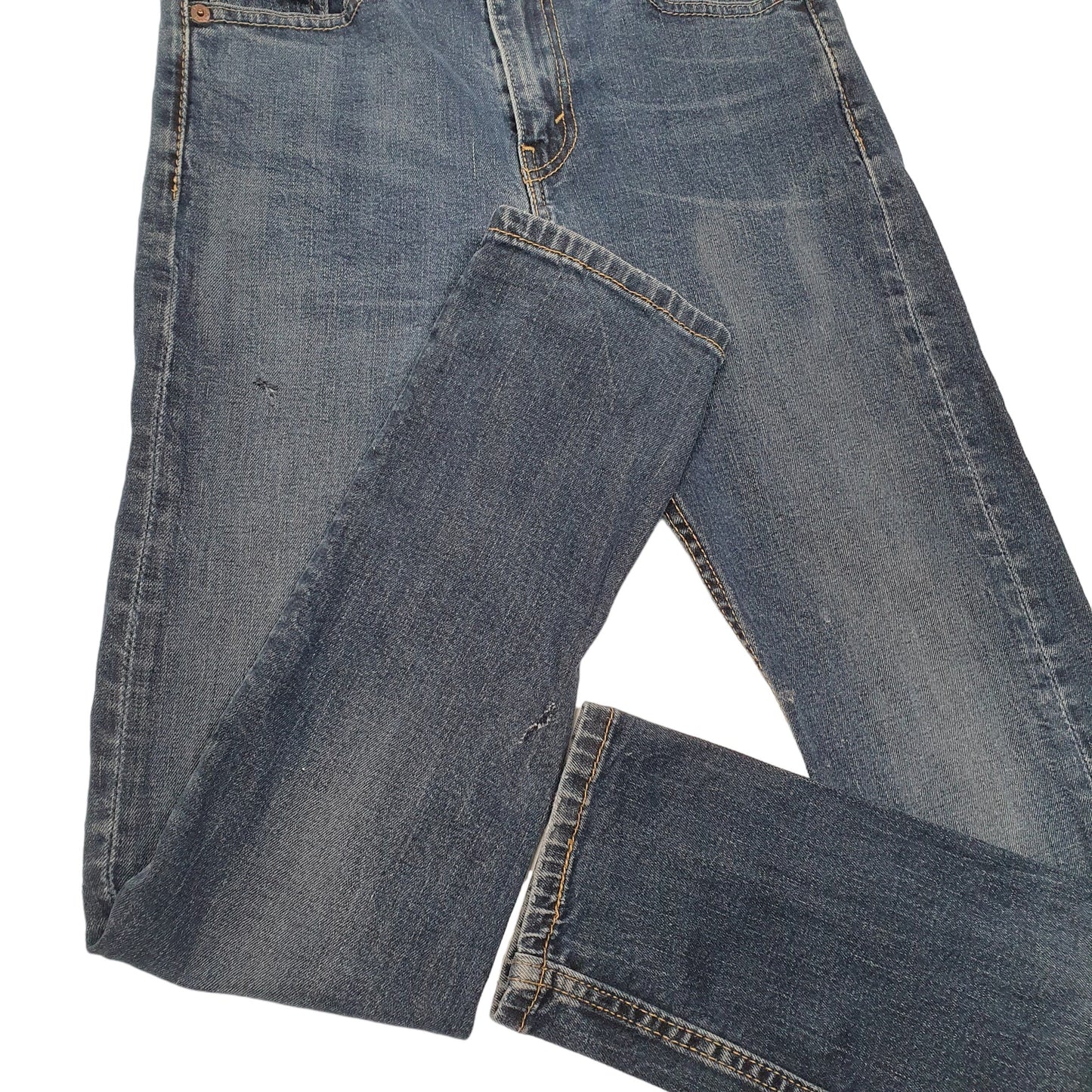 Mens Blue Levis Drainpipes Stretch 510 JeansW29 L29