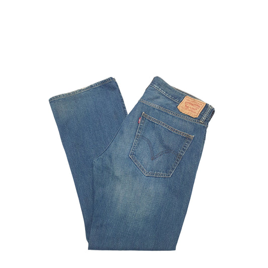 Levis 527 Bootcut Fit Jeans W36 L30 Blue