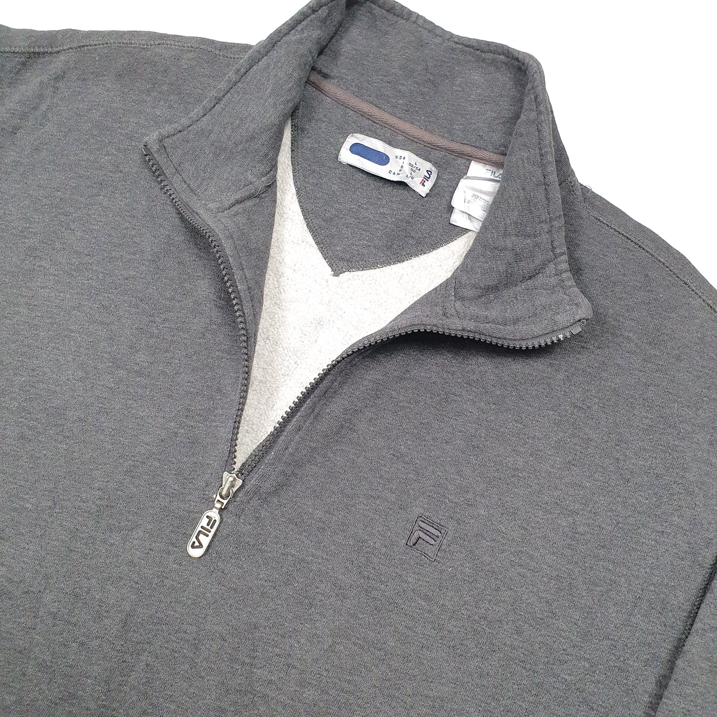 Fila Quarter Zip L Grey