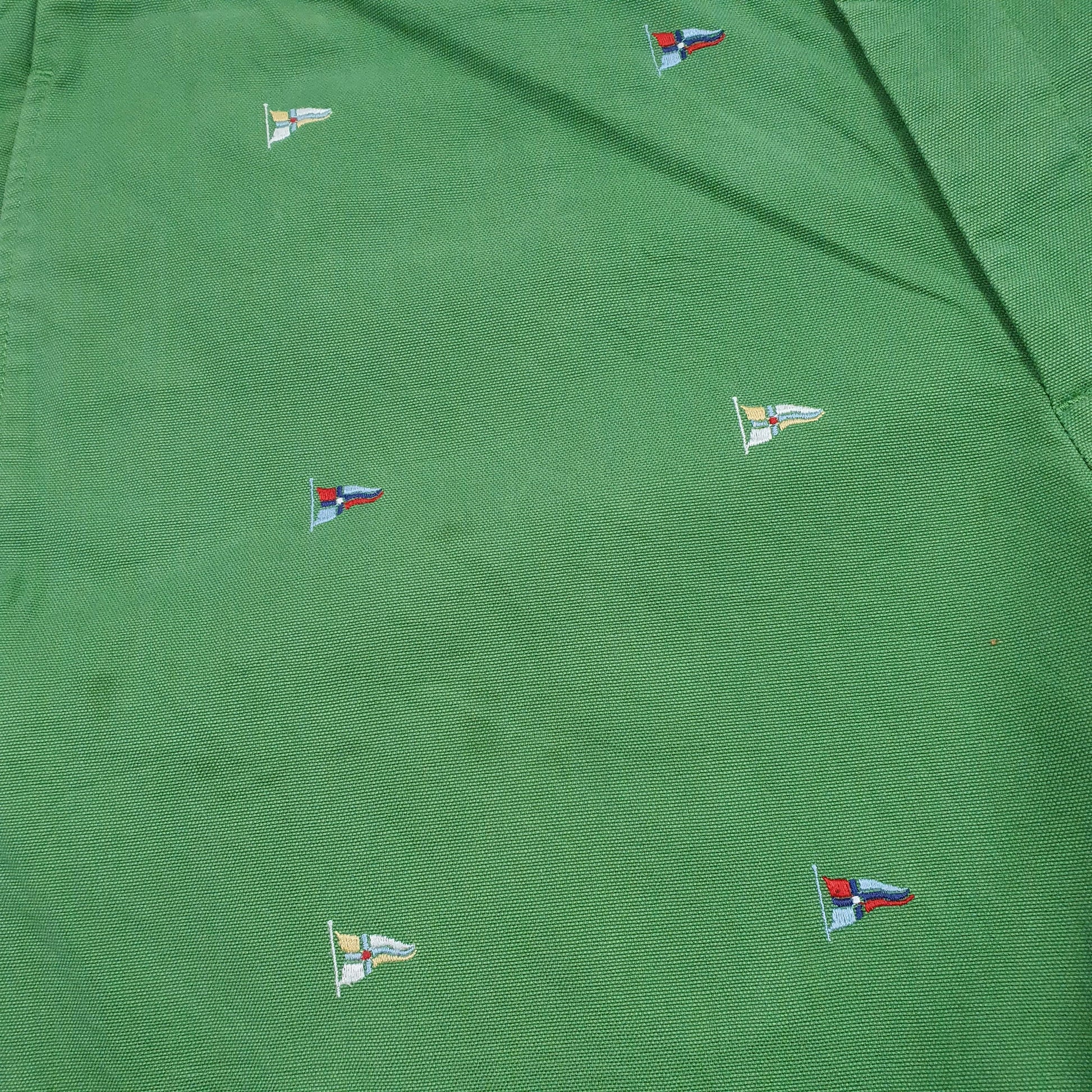 Brooks Brothers 346 Green Chino Shorts W36 Green