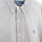 Ralph Lauren Short Sleeve Custom Fit Check Shirt Grey