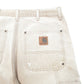 Mens Tan Carhartt Work Wear Riveted Carpenter Shorts