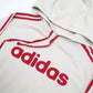 Adidas Spellout Hoodie L Cream