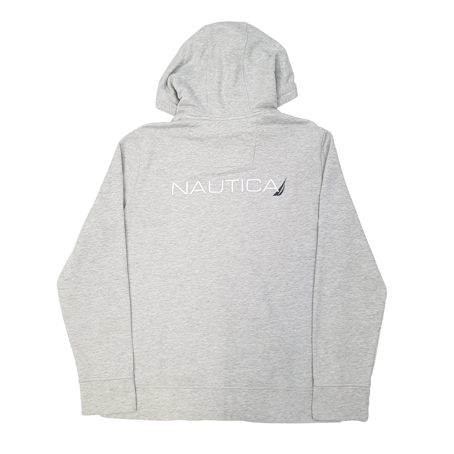 Nautica Spellout Hoodie M Grey