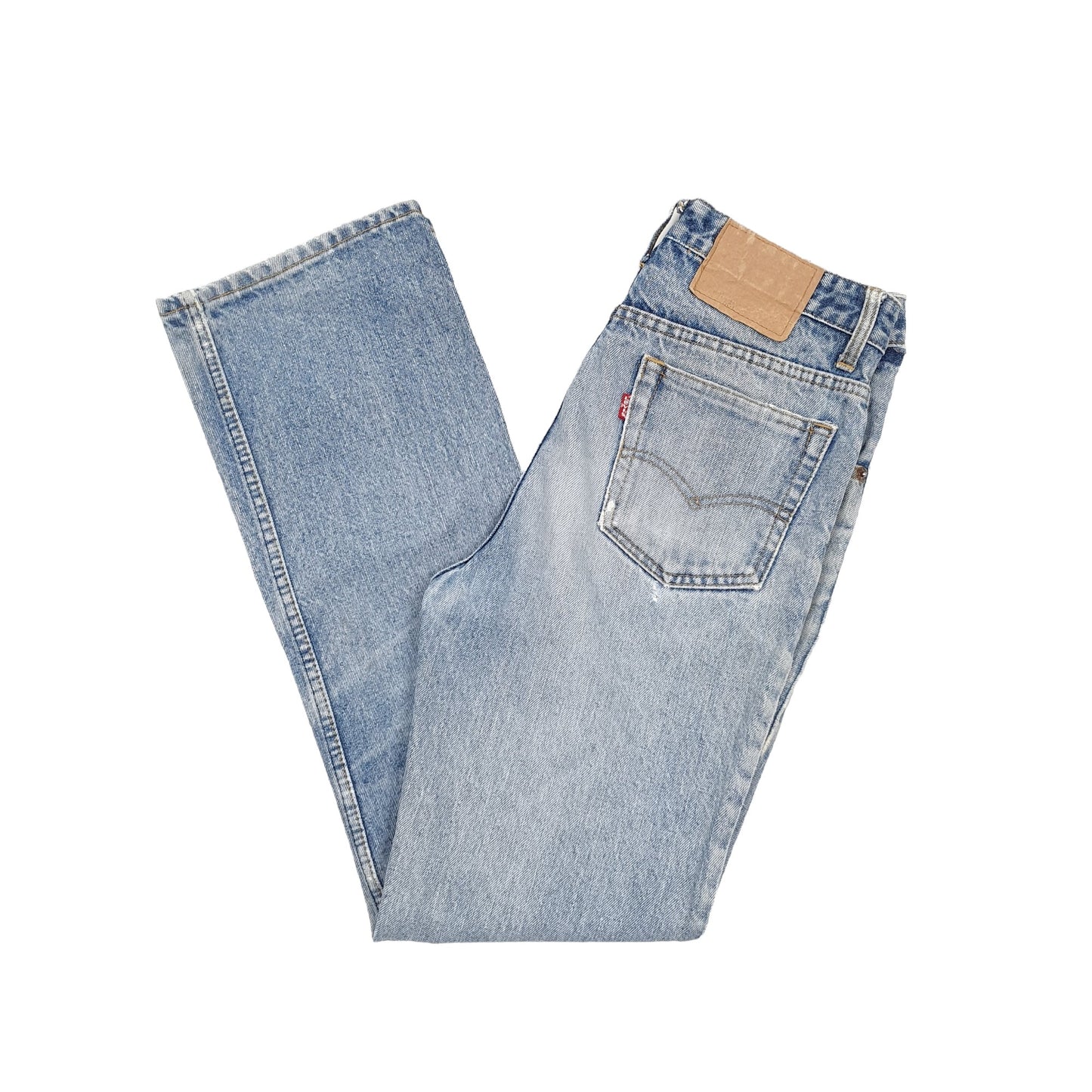 Levis 501 Regular Fit Farmers Miners Mechanics 1980's Vintage Jeans W30 L30 Blue