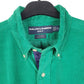 Mens Green Ralph Lauren Golf Corduroy Tilden Long Sleeve Shirt