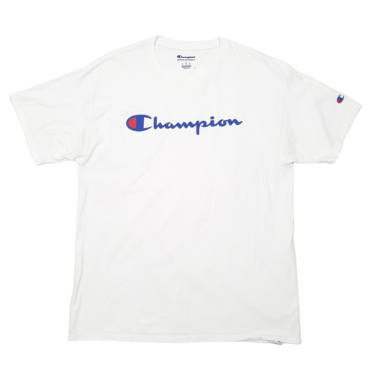 Champion Short Sleeve T Shirt White