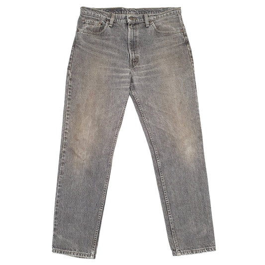 Levis 512 Slim Fit Vintage 90s Jeans W36 L30 Grey