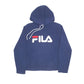 Fila Hoodie Fleece L Navy