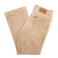 Mens Brown Lee  Corduroy Trousers