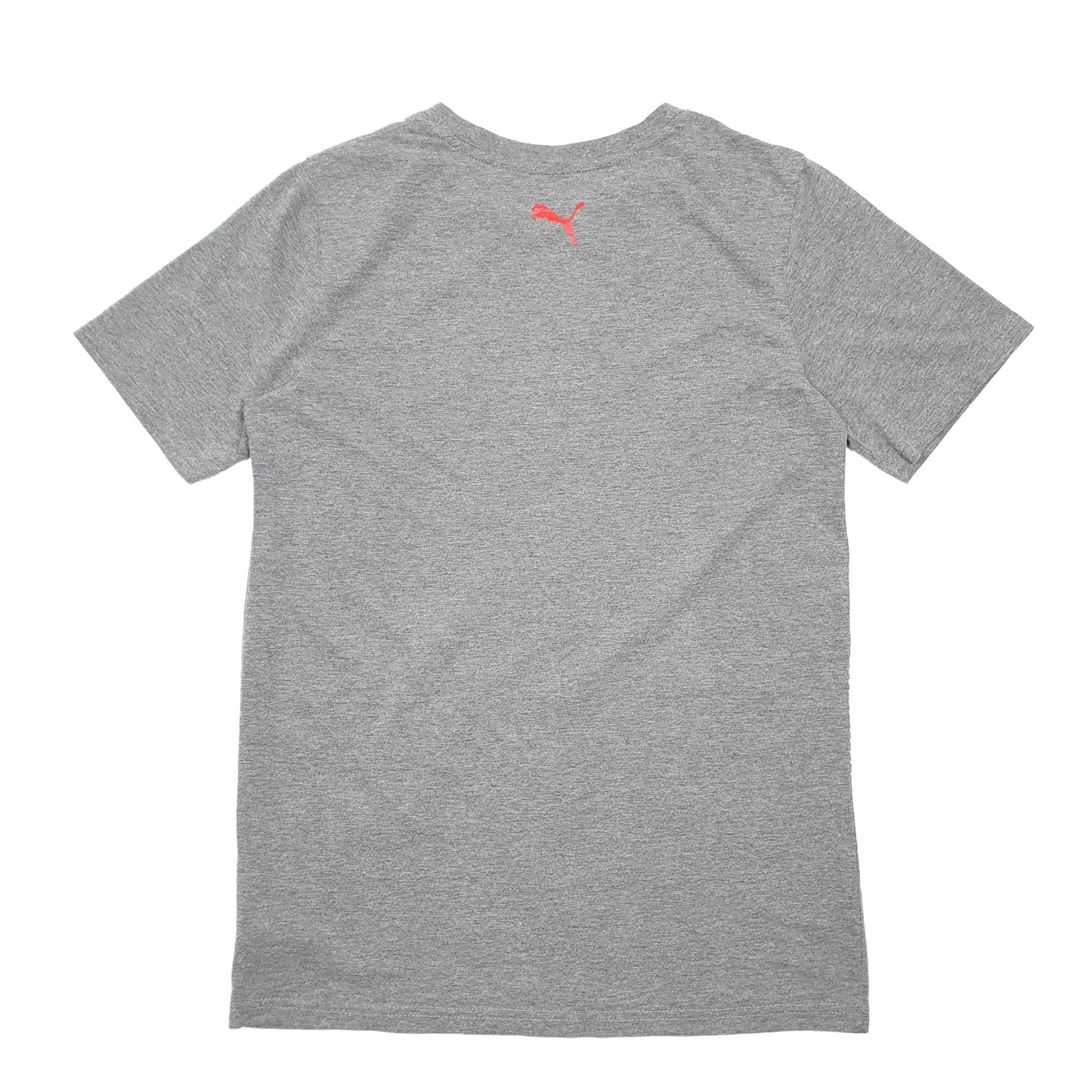 Puma Short Sleeve T Shirt Grey