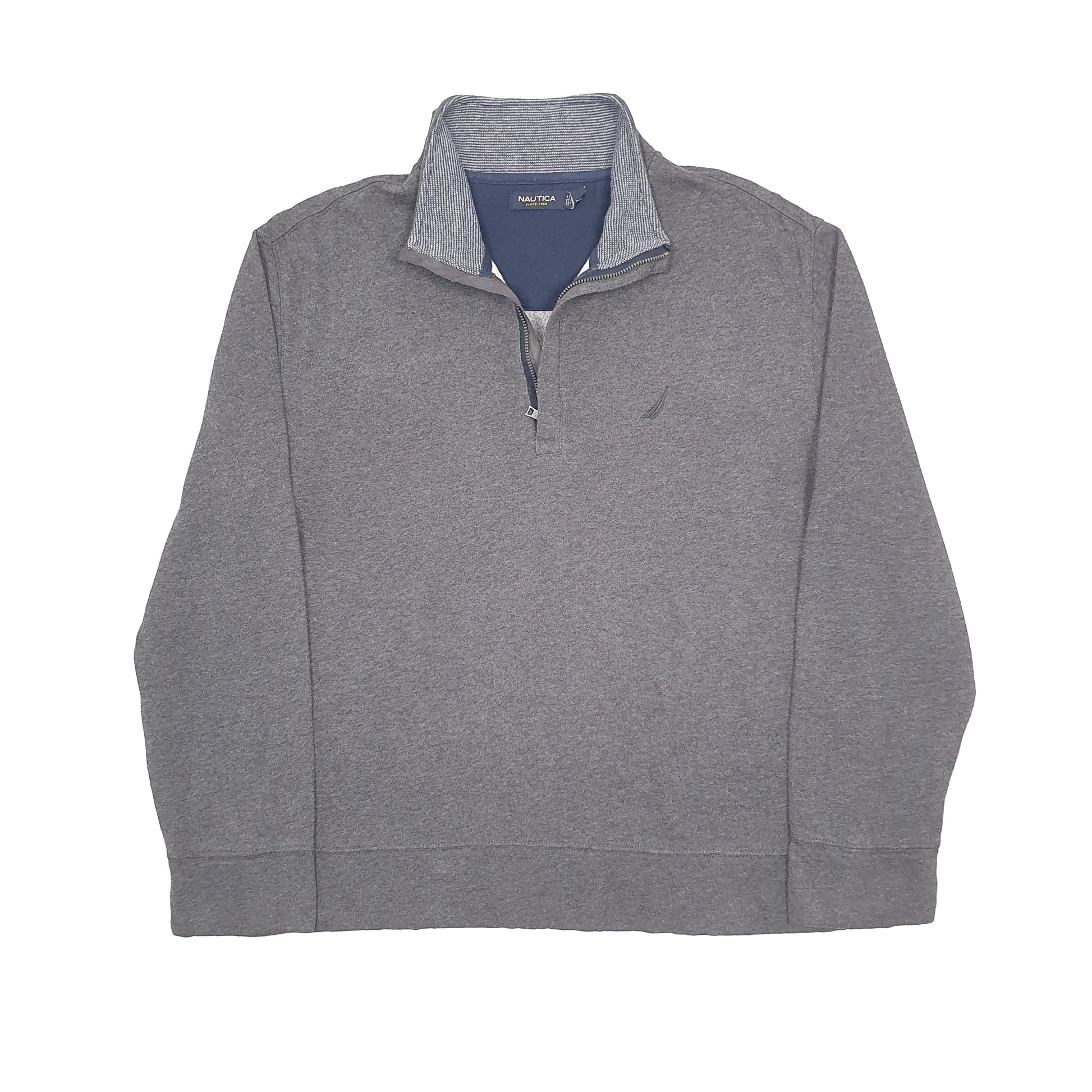 Nautica Quarter Zip L Grey