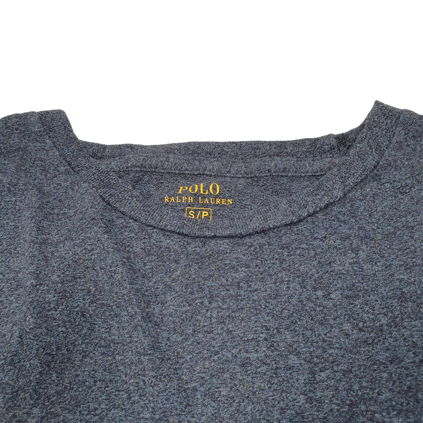 Mens Blue Polo Ralph Lauren Polo Long Sleeve T Shirt