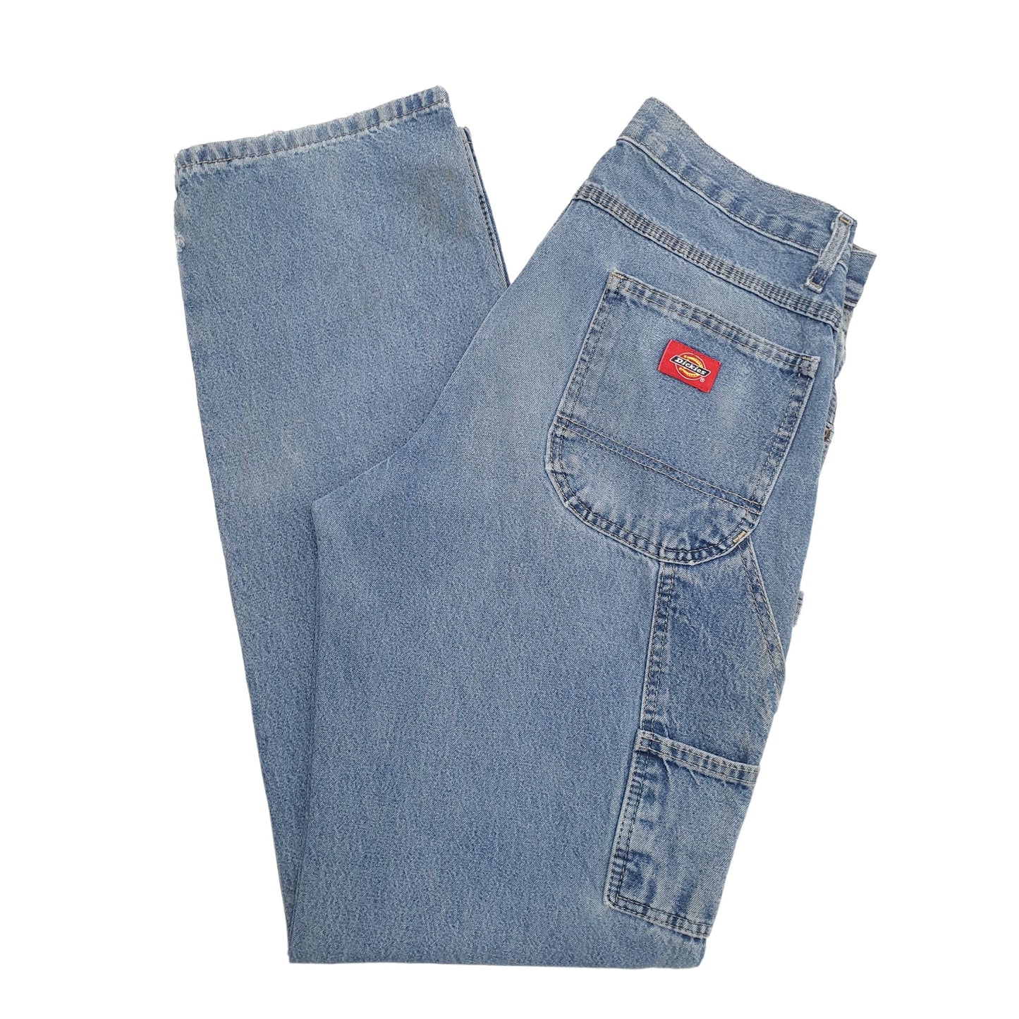 Mens Blue Dickies  Carpenter Trousers