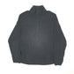 Mens Black Champion  Quarter Zip Jumper