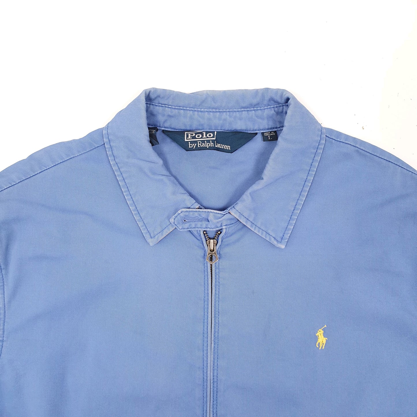 Mens Blue Polo Ralph Lauren Vintage Harrington Jacket Coat