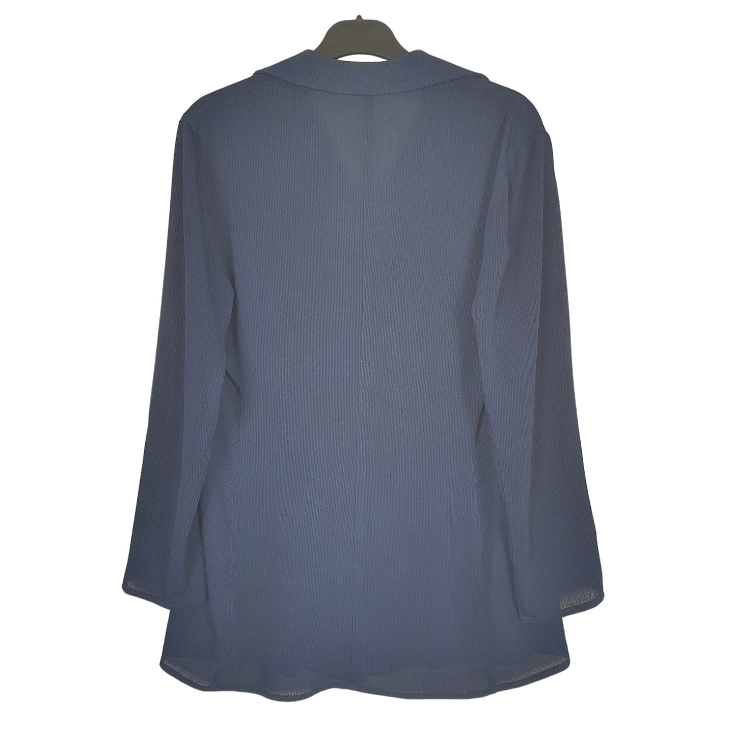 Armani Long Sleeve Regular Fit Shirt Navy