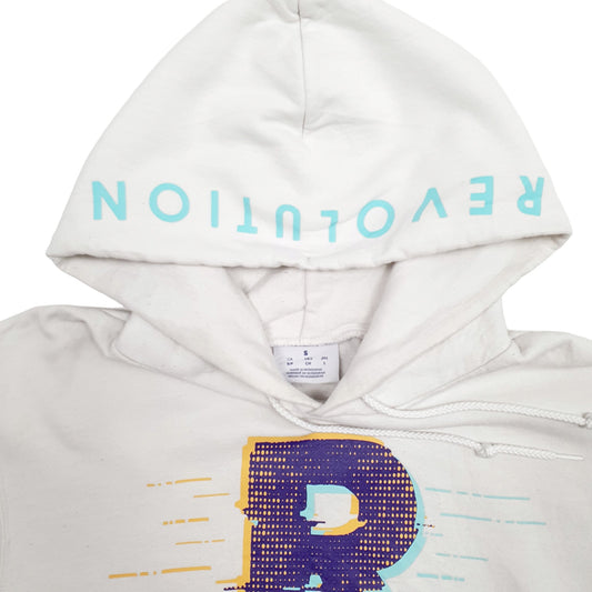 Mens White Champion Revolution Hoodie Jumper