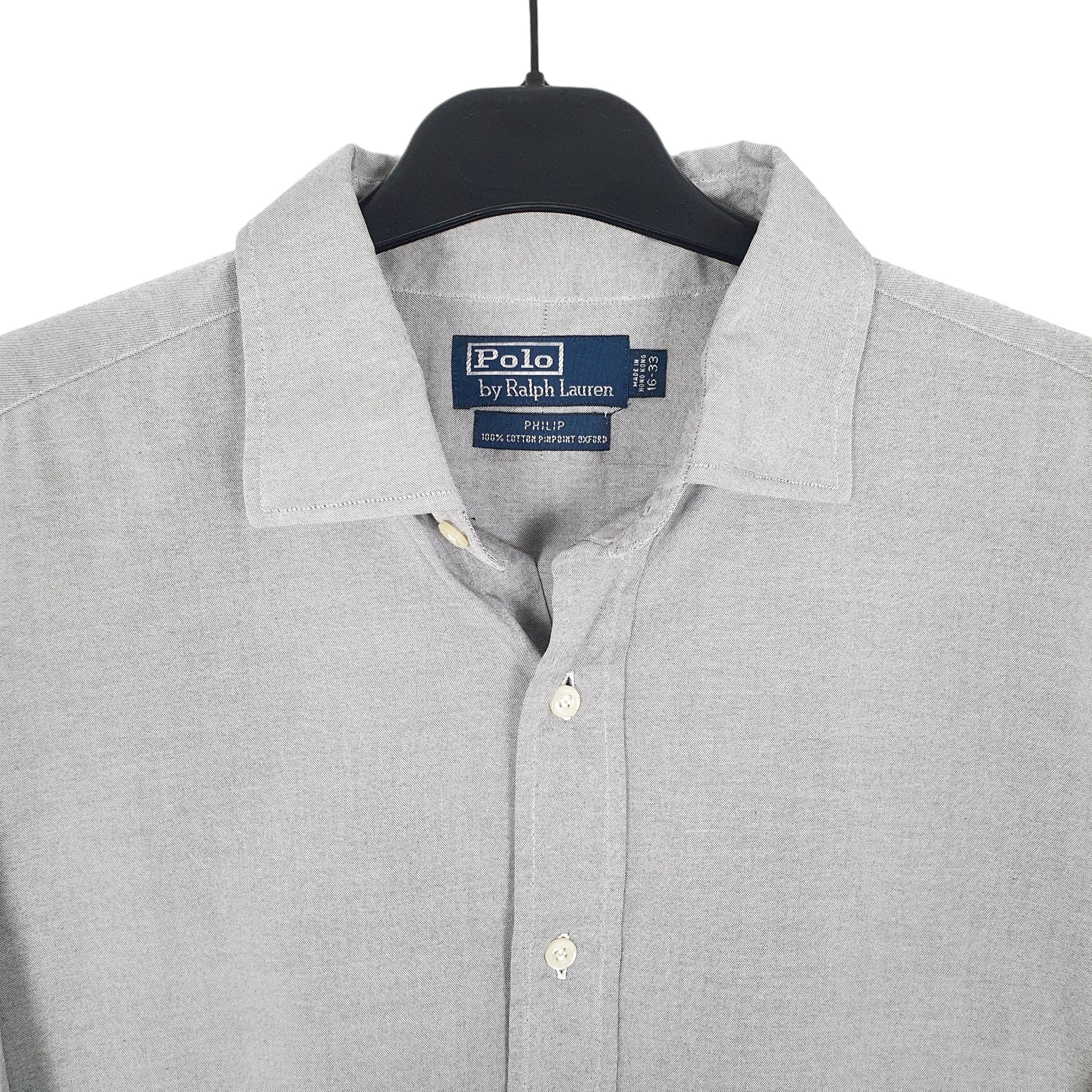 Ralph Lauren Phillip Long Sleeve Regular Fit Shirt Grey