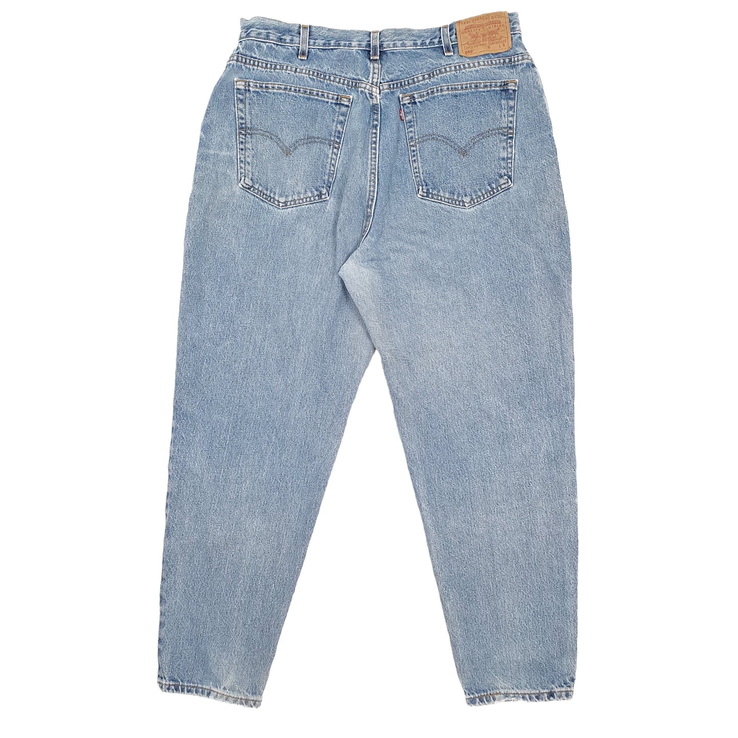 Levis 550 Relaxed  Fit Tapered 1990's Jeans UK18 Blue