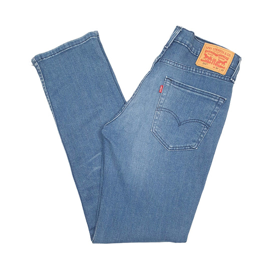 Levis 514 Straight Fit Jeans W30 L32 Blue