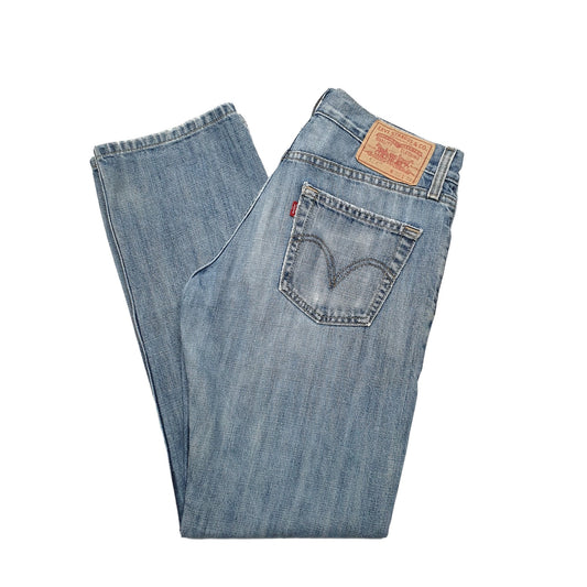 Levis 514 Straight Fit Jeans W30 L30 Blue