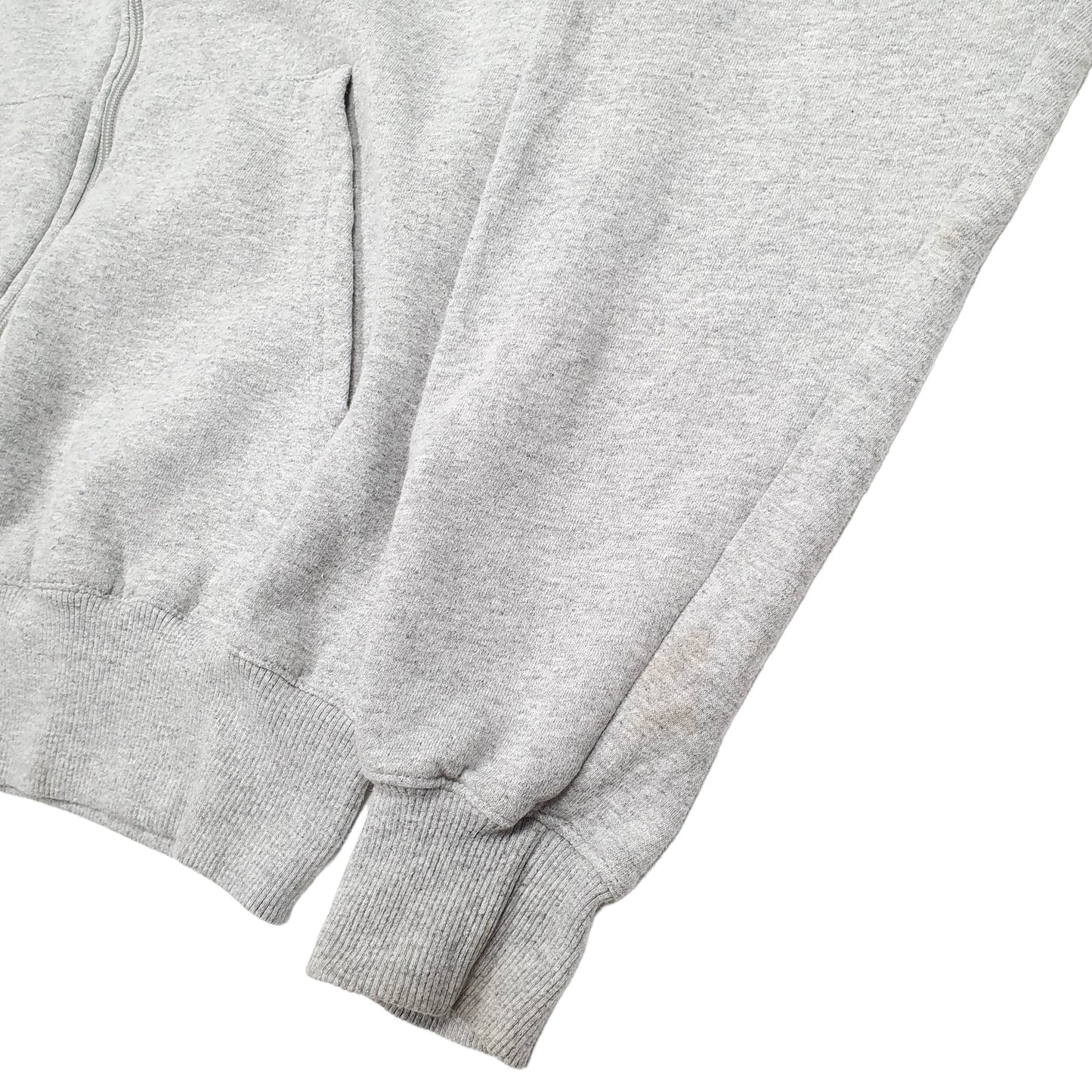 Mens Grey Champion  Full Zip Jumper
