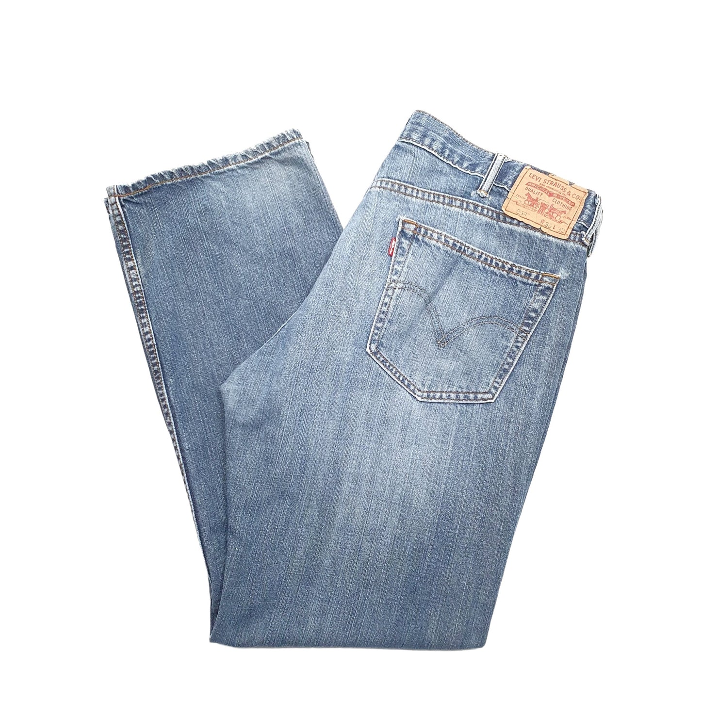 Levis 559 Relaxed Fit Jeans W38 L32 Blue