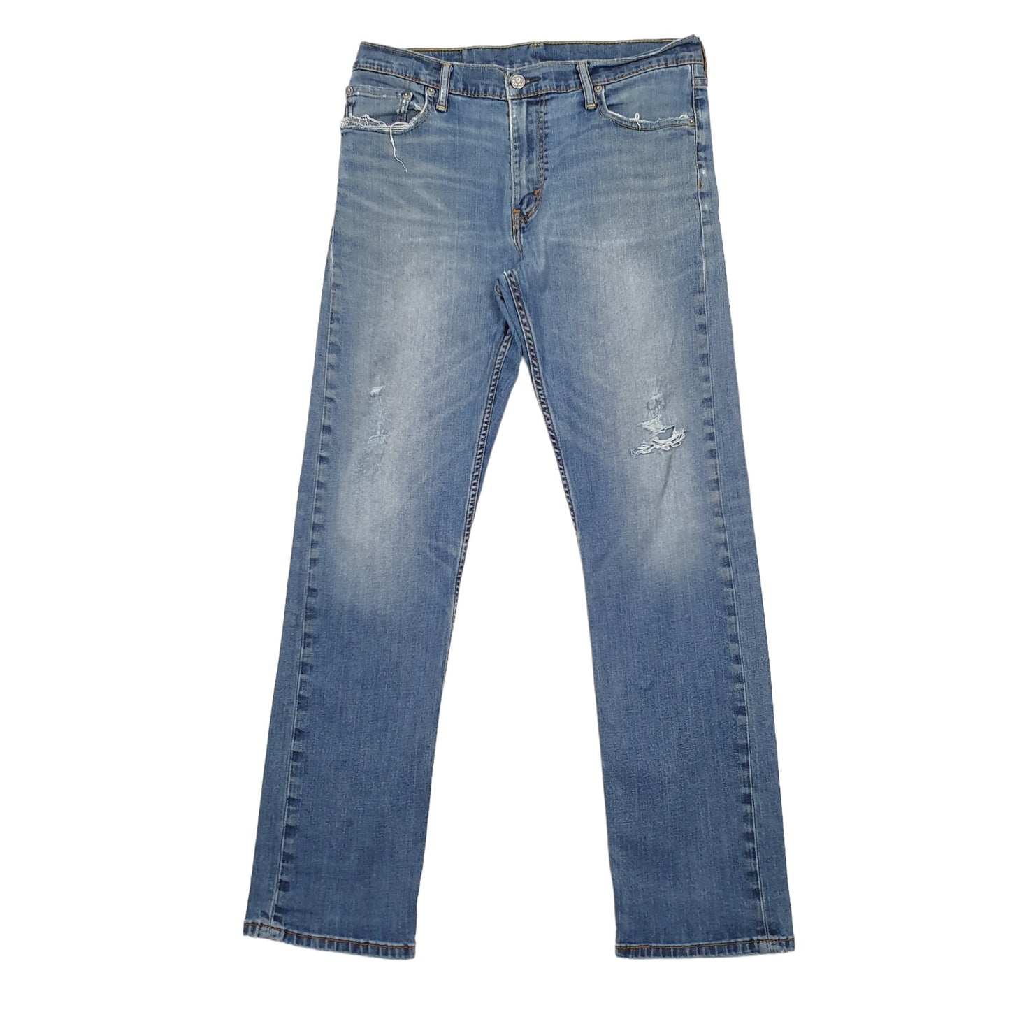 Levis Regular Straight Fit Jeans W33 L32 Blue